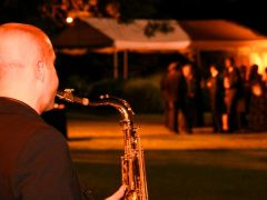 Saxofonista Recepción muy distinguida en Boda 